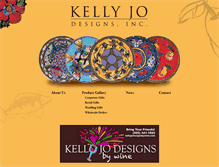 Tablet Screenshot of kellyjodesigns.com